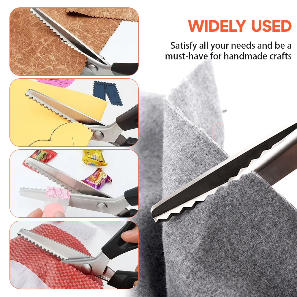Pinking Shear Blade - Decoratieve schaar met gekartelde rand, zijkantsnijder,