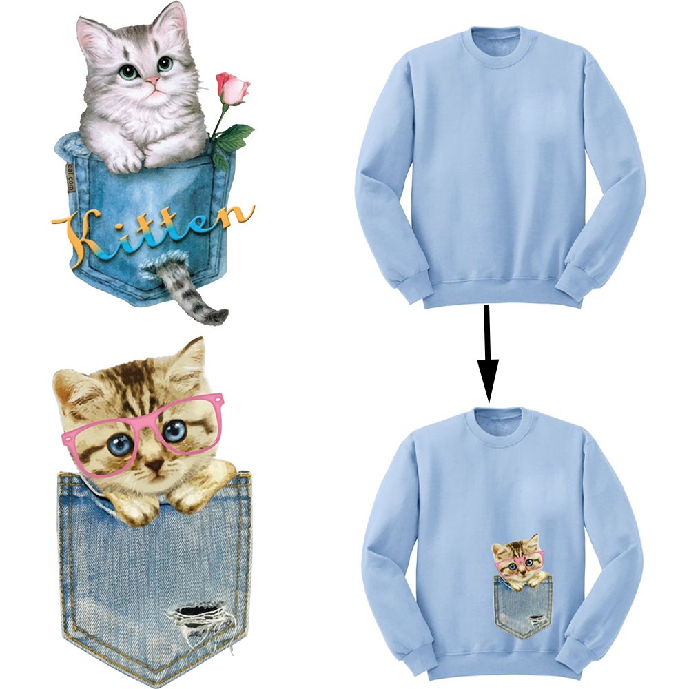 Iron On Patch - Druk op wasbare jurken Kleding DIY