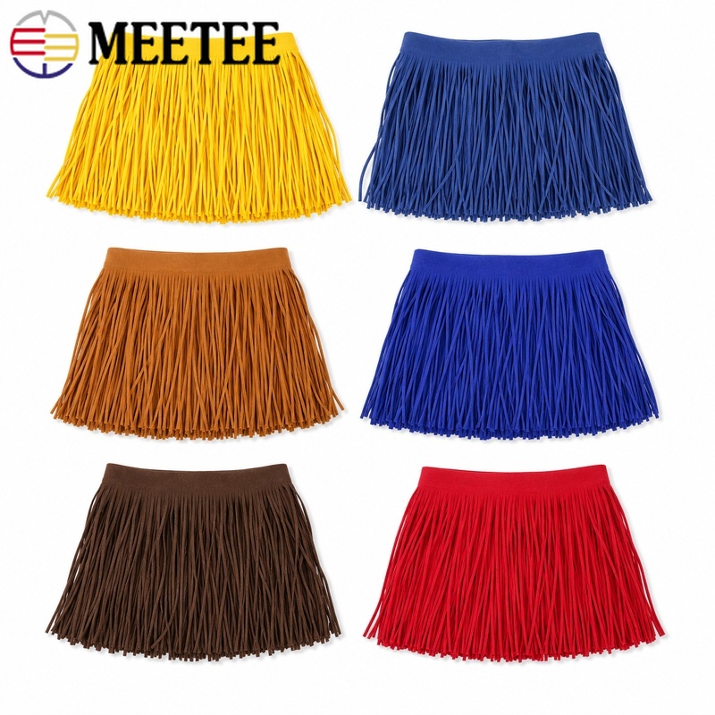Sewing Thread In Textile - 2/4Meter 3mmx15cm Kwastje Fringe Trim Katoen