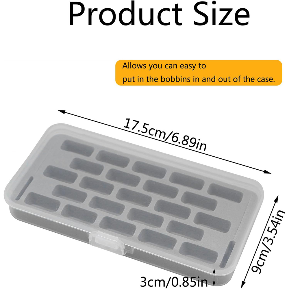 23 Grid Lege Klossen Opbergdoo - Bobbin Organizer Box recensie en prijs