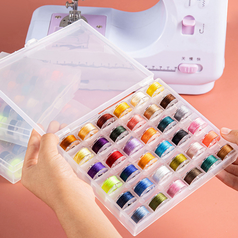 Naaispoelendoos Set Naaimachin - Bobbin Organizer Box recensie en prijs