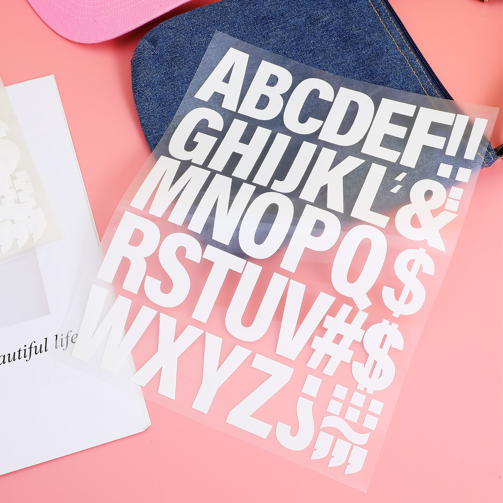 10 vellen strijkletters, kleur - Iron On Patch recensie en prijs