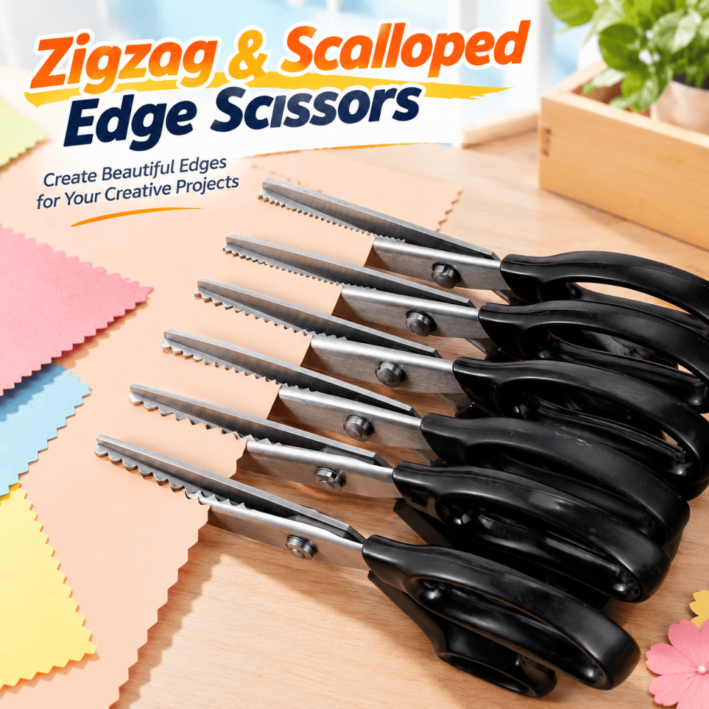 Decoratieve schaar met gekarte - Pinking Shear Blade recensie en prijs