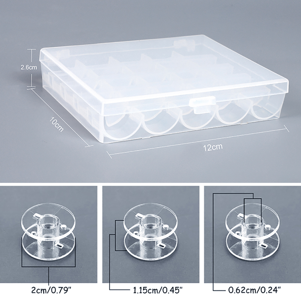 25 stks/set Plastic Draden Klo - Bobbin Organizer Box recensie en prijs