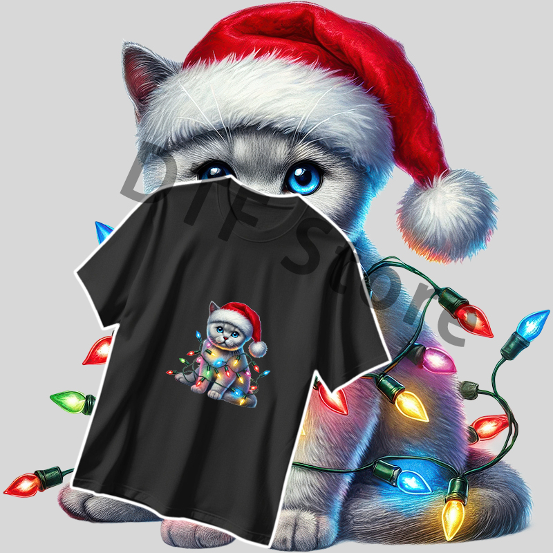 Kerst Camouflage Cat Iron Op S - Iron On Patch recensie en prijs