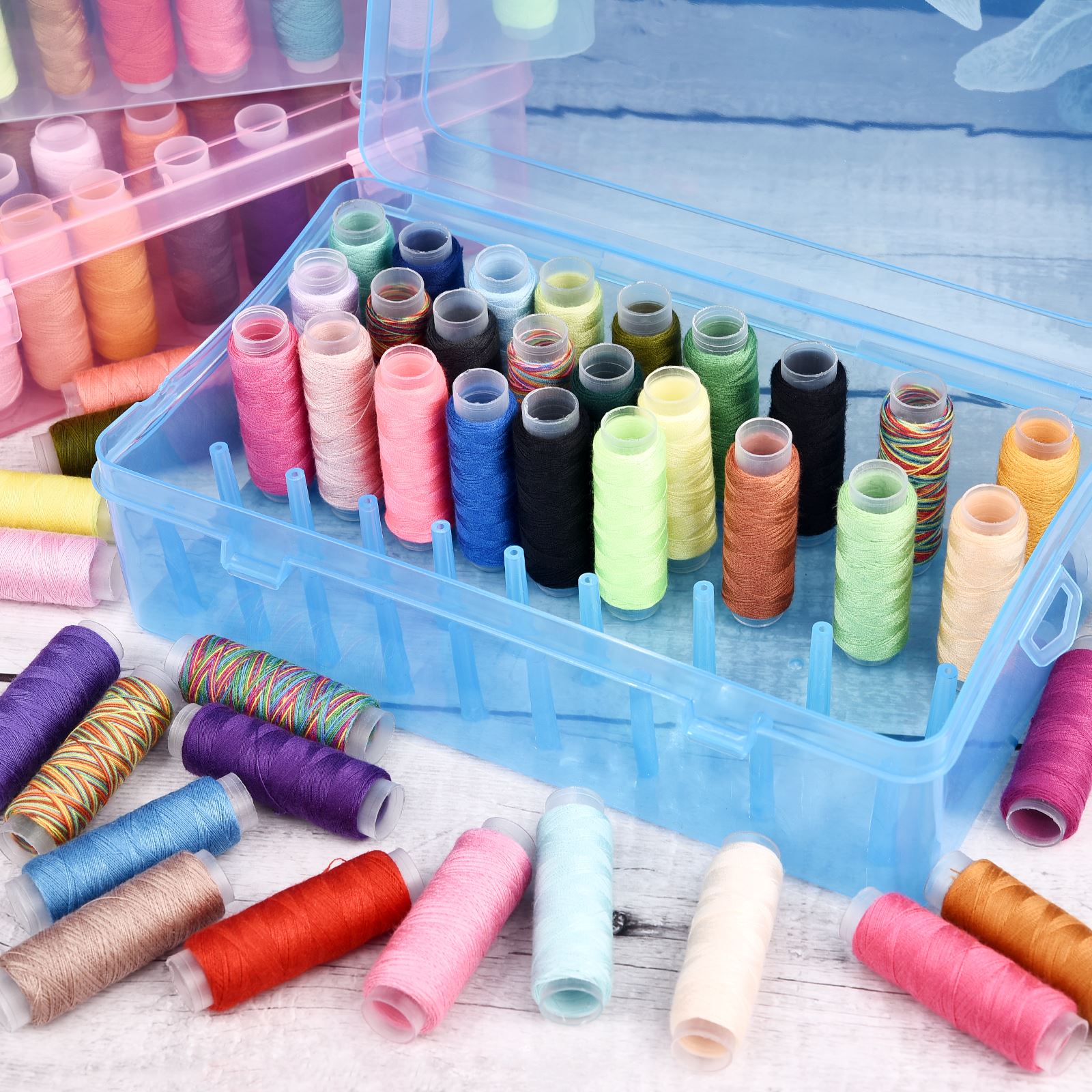 42-assige naaigaren Box Klosse - Bobbin Organizer Box recensie en prijs
