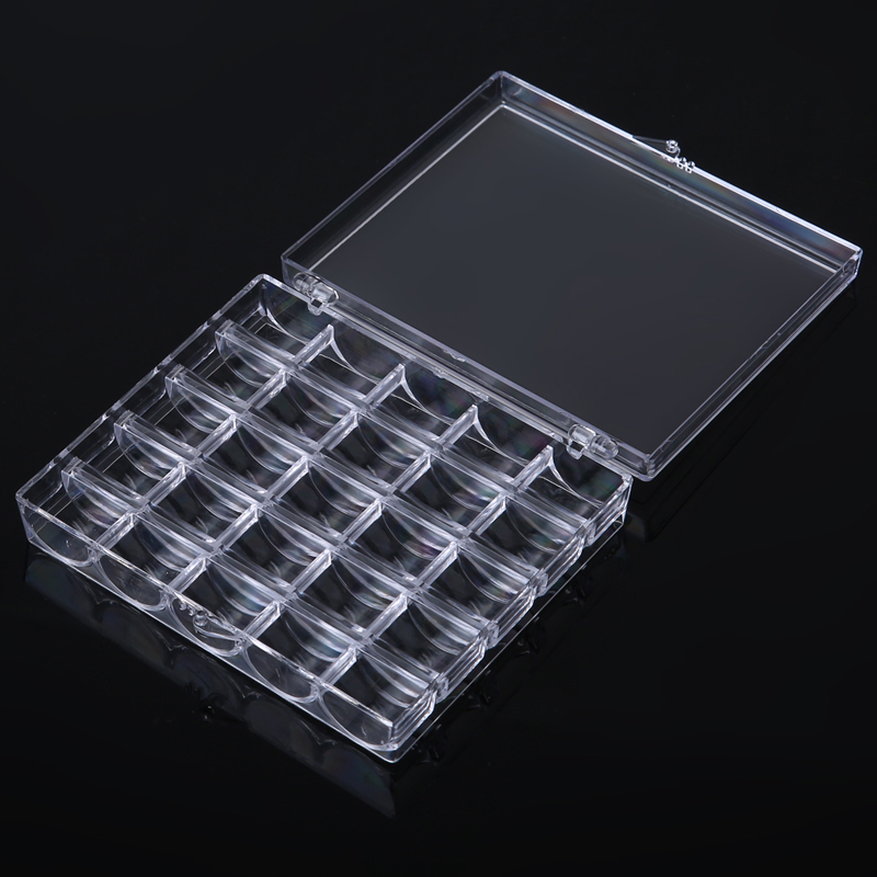 1 stks 25 spoelen lege spoelen - Bobbin Organizer Box recensie en prijs