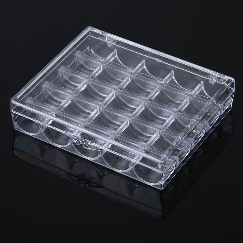 1 stks 25 spoelen lege spoelen - Bobbin Organizer Box recensie en prijs
