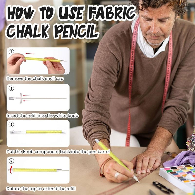 Witte navulbare textielmarkers - Fabric Marking Pen recensie en prijs