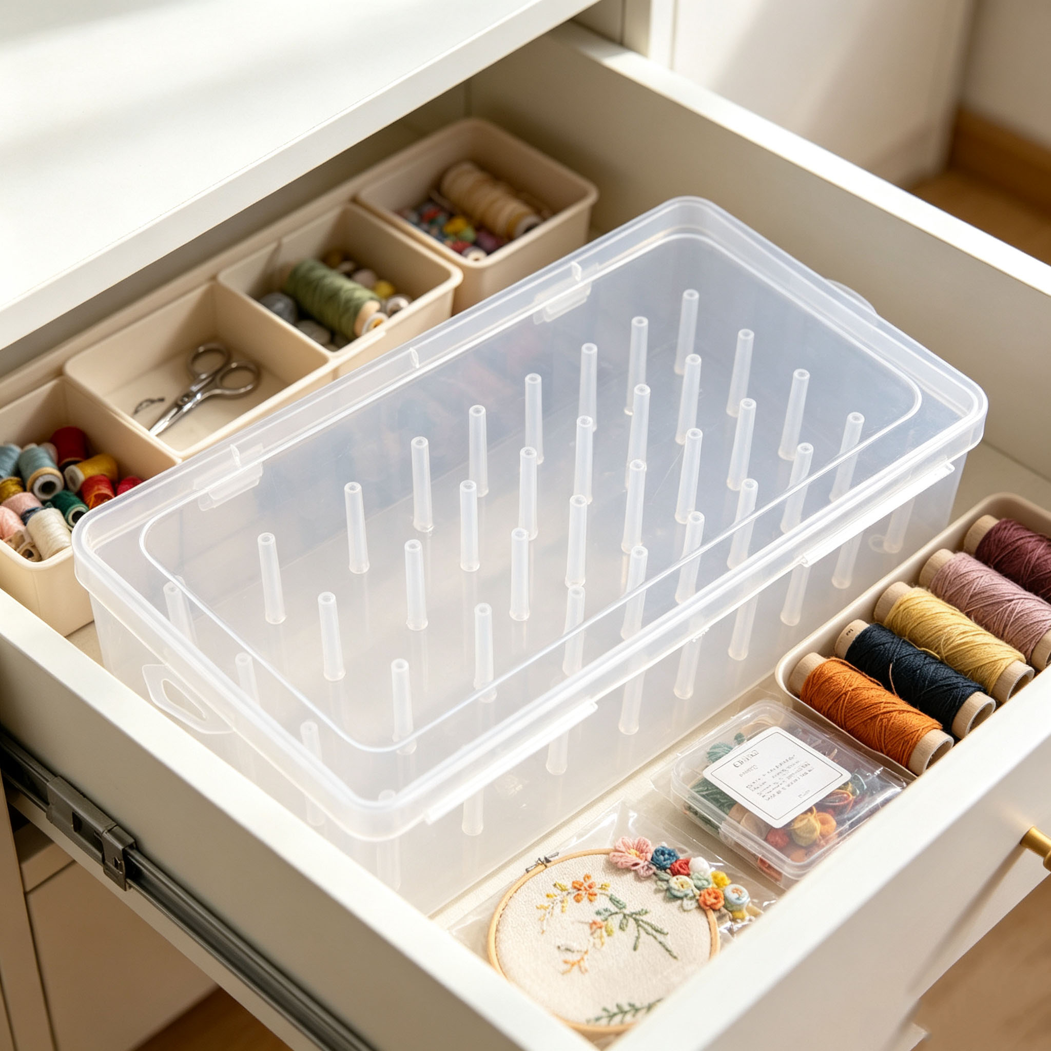 Garenspoel Organizer Box, Tran - Embroidery Floss Thread recensie en prijs