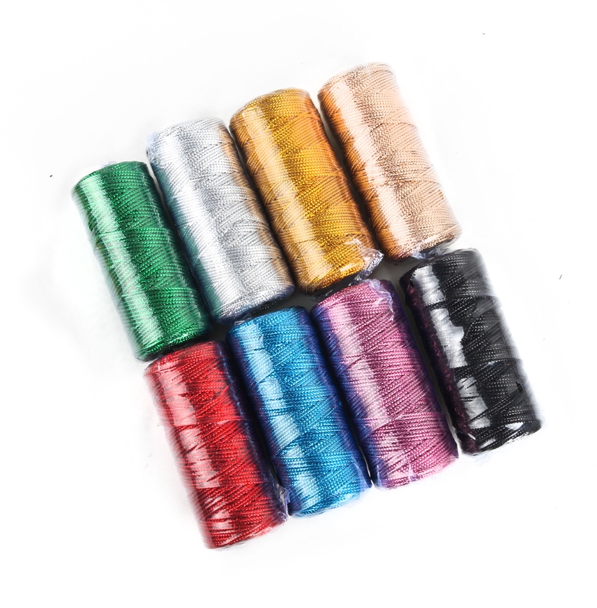 Goud En Zilver Macrame Koord T - Sewing Thread In Textile recensie en prijs