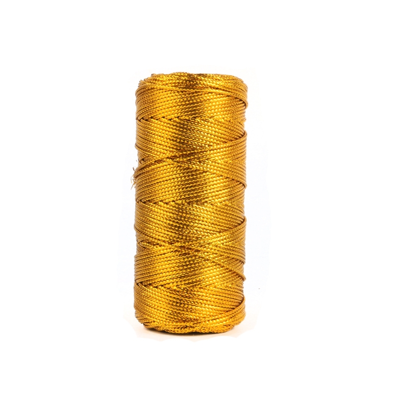 Goud En Zilver Macrame Koord T - Sewing Thread In Textile recensie en prijs