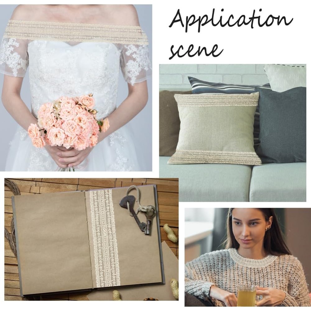 2,2 inch brede vintage katoene - Sewing Eyelet Fabric recensie en prijs