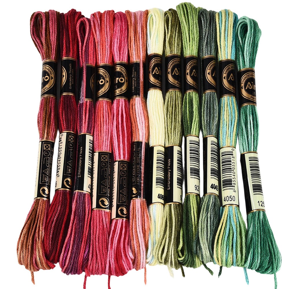 105 yards borduurgaren, 6-draa - Embroidery Floss Thread recensie en prijs