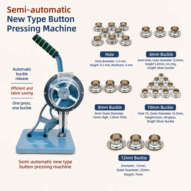 Semi-automatische knoopsgatmac - Sewing Machine For Textile recensie en prijs