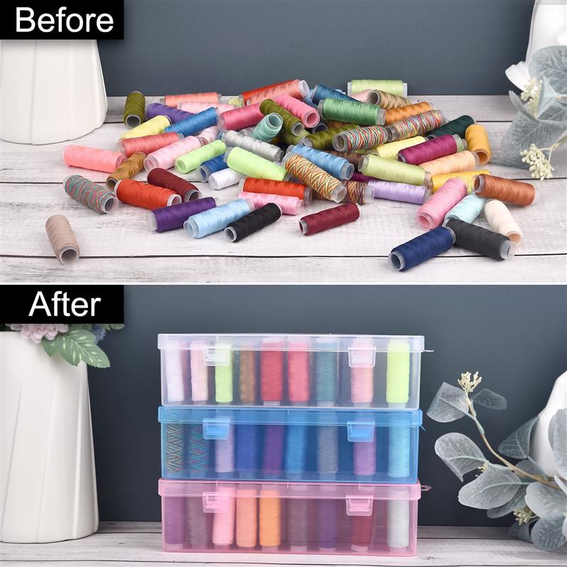Nieuwe 42 As Naaigaren Opbergd - Bobbin Organizer Box recensie en prijs